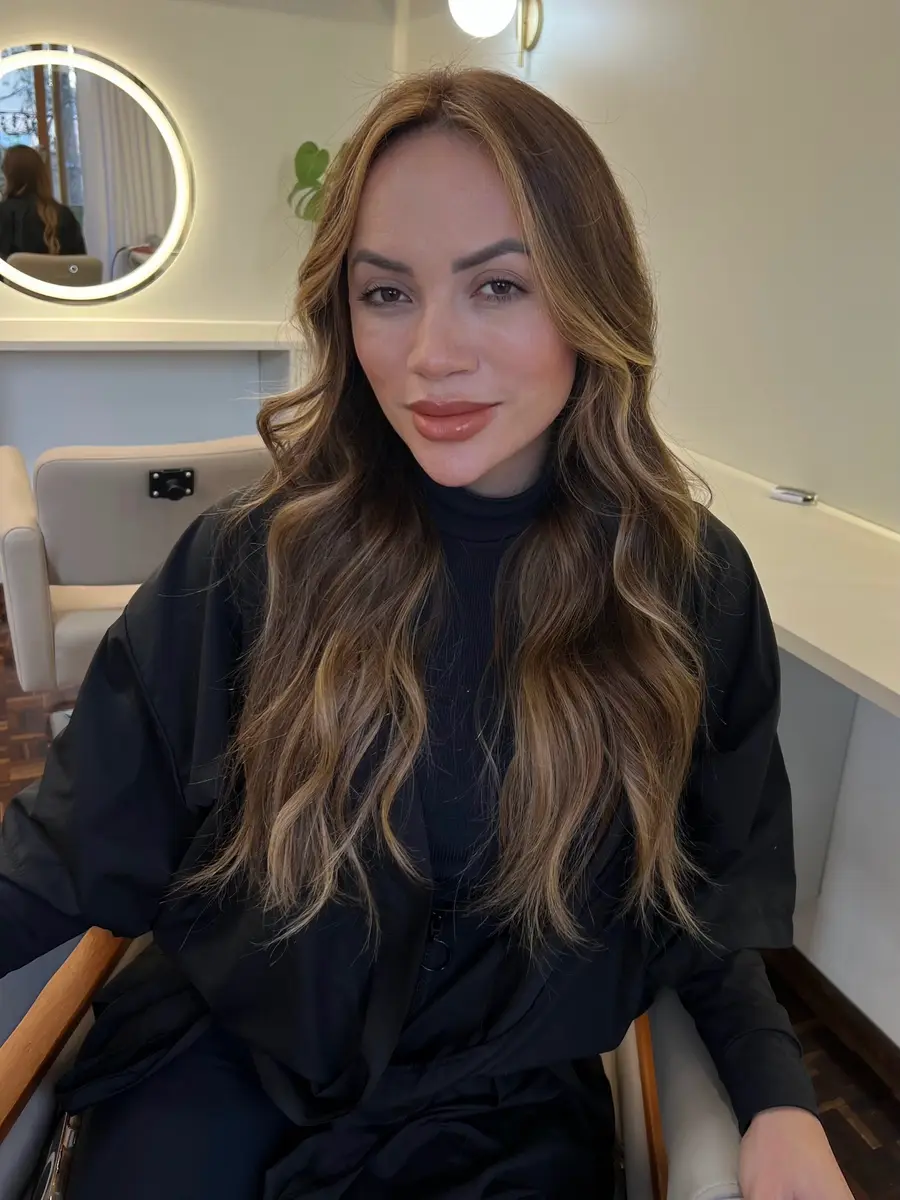 Cabelo iluminado